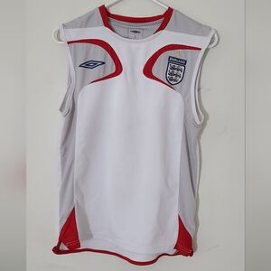 2007-08 England Umbro Training Vest Medium